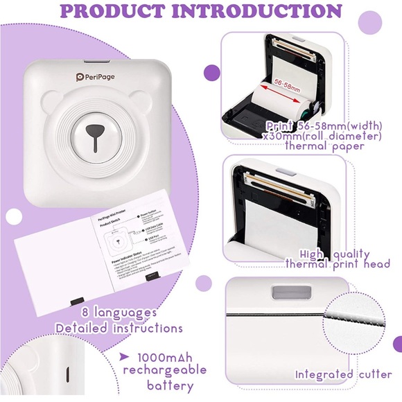 mini thermal printer - Picture 4 of 4